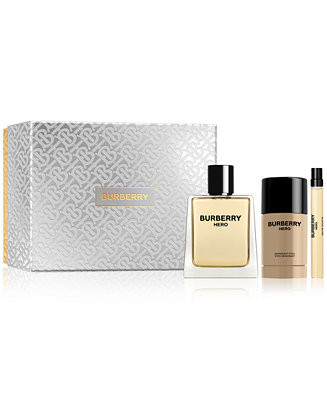 Burberry Men's 3-Pc. Hero Eau de Toilette Holiday Gift Set & Reviews - Cologne - Beauty - Macy's | Macys (US)