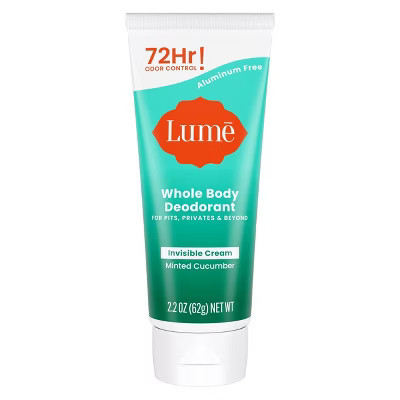 Lume Cream Deodorant Tube - Minted Cucumber - Aluminum-Free 2.2oz | Target