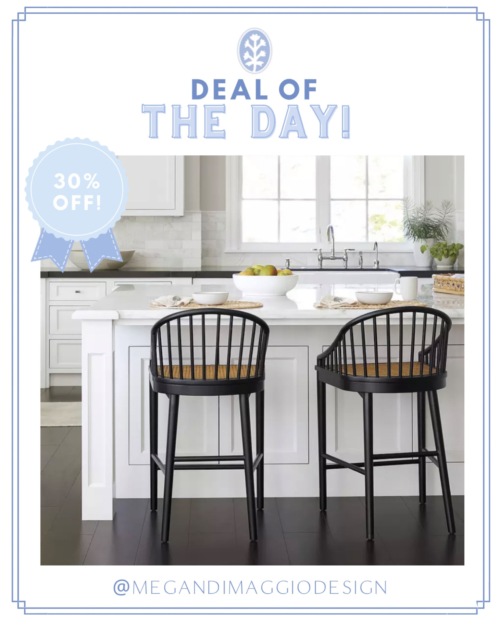 Great news for anyone that’s been eyeing these classic counter stools!! Available in black or white and now 30% OFF!! 😍👏🏻👏🏻👏🏻

#LTKhome #LTKfamily #LTKsalealert