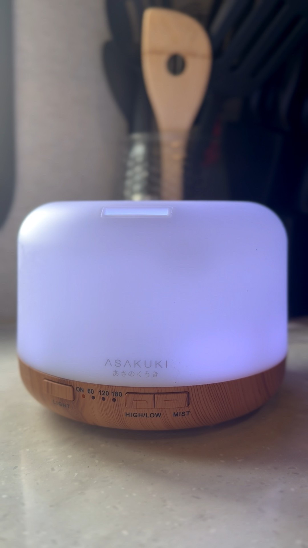 Essential oil diffuser. 

#LTKHome #LTKdayinmylife #LTKmorningroutine