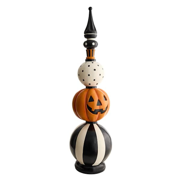 Happy Haunting Halloween Finial, 3.4' | At Home