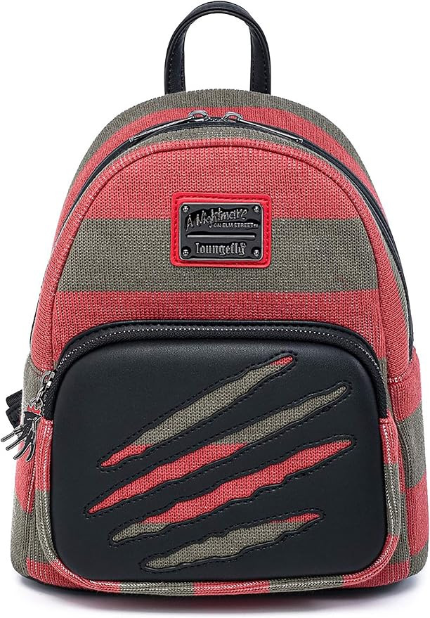 Loungefly Freddy Sweater Nightmare on Elm Street Mini Backpack Standard | Amazon (US)