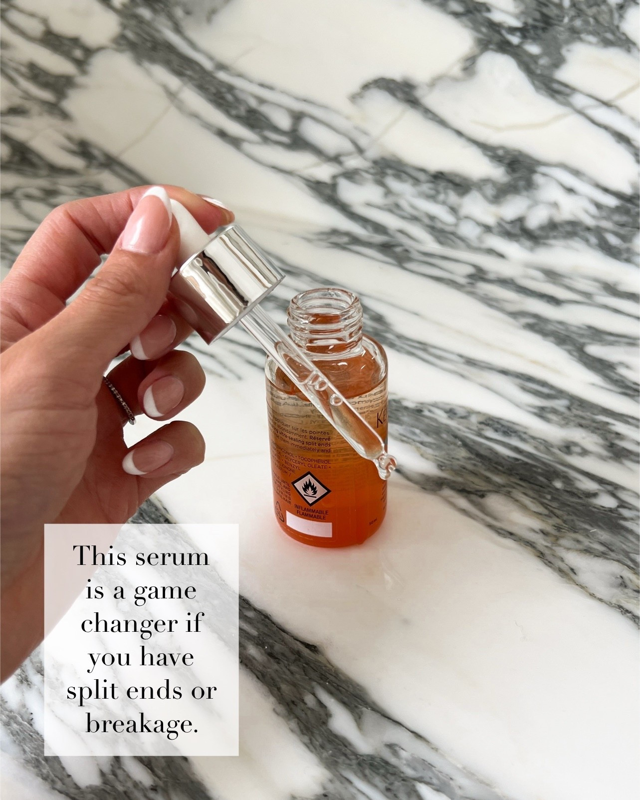 This serum is a total game changer if you struggle with split ends or breakage. The Kérastase Nutritive Split Ends Serum is a nourishing leave in oil treatment that smooths, strengthens, and brings dry hair back to life without feeling heavy. It leaves ends looking healthier, softer, and visibly more polished after styling.

miamiamine kerastase nutritive split ends serum dry hair treatment nourishing leave in oil damaged hair repair breakage solution glossy healthy hair luxury haircare must haves smoothing hair serum beauty favorites

#LTKwedding #LTKover40 #LTKbeauty