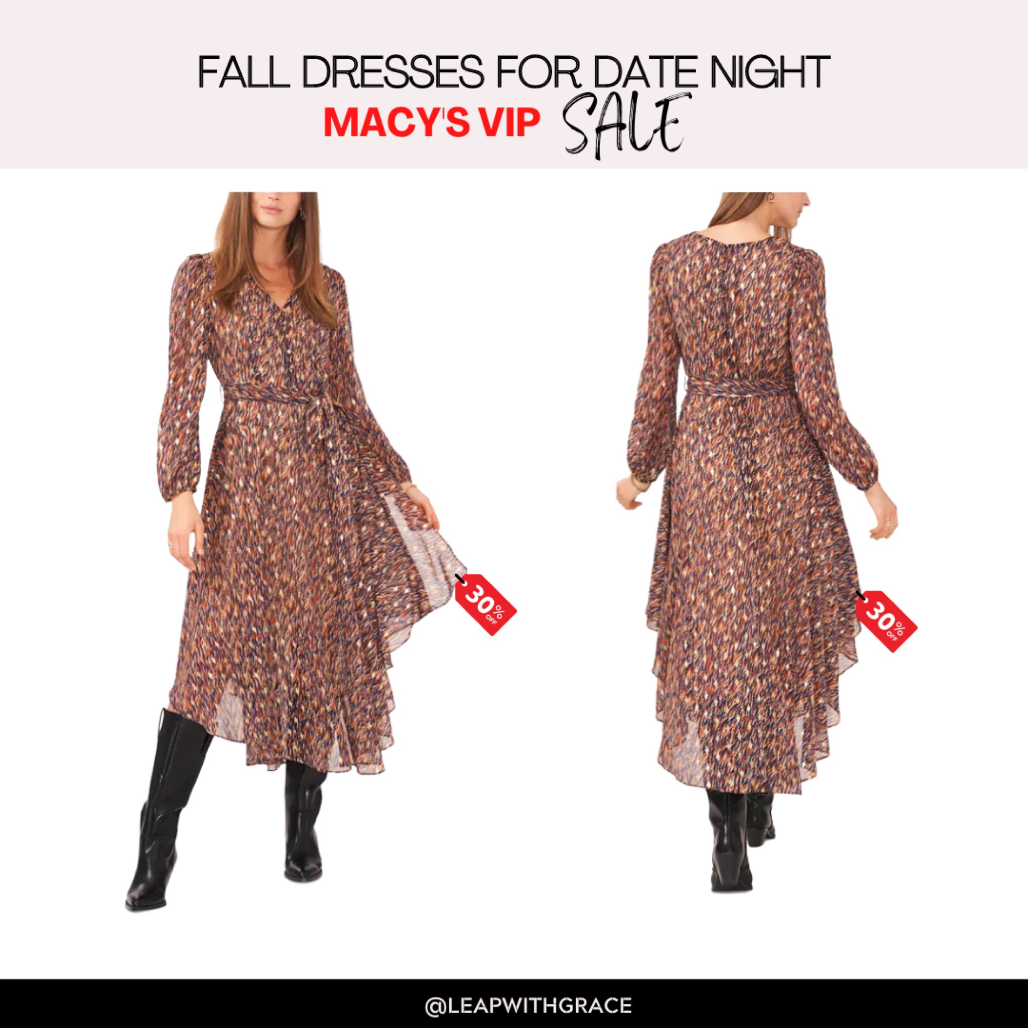 Macys VIP sales finds. Fall dresses for date night

#LTKsalealert #LTKcurves #LTKstyletip