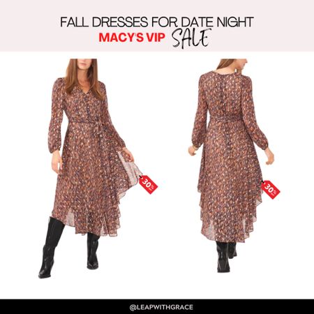 Macys VIP sales finds. Fall dresses for date night

#LTKsalealert #LTKcurves #LTKstyletip