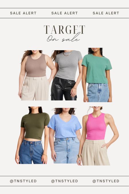 All my fav basics from target are on sale 

#LTKstyletip