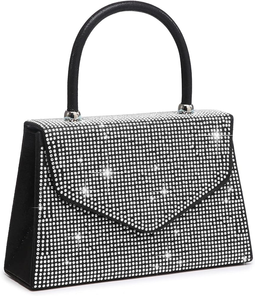 Dasein Women's Evening Bag Party Clutches Wedding Purses Cocktail Prom Handbags with Frosted Glit... | Amazon (US)