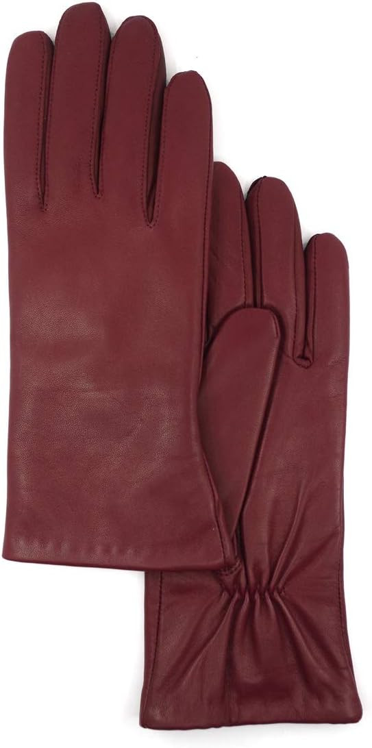 MGGMOKAY Womens Nappa Lambskin Leather Gloves Warm Cashmere Lined | Amazon (US)