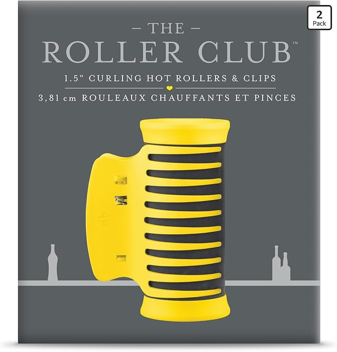 Drybar The Roller Club 1.5" Curling Hot Rollers & Clips | Amazon (US)