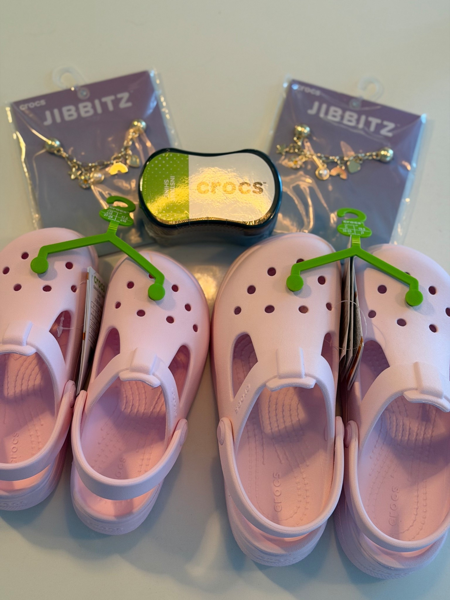 Easter basket ideas. Girls Mary Jane crocs. Croc charm. Croc cleaner. Cozy kids outfits. Back in stock. Pink shoes for girls. 

#LTKSpringSale #LTKmomlife #LTKKids