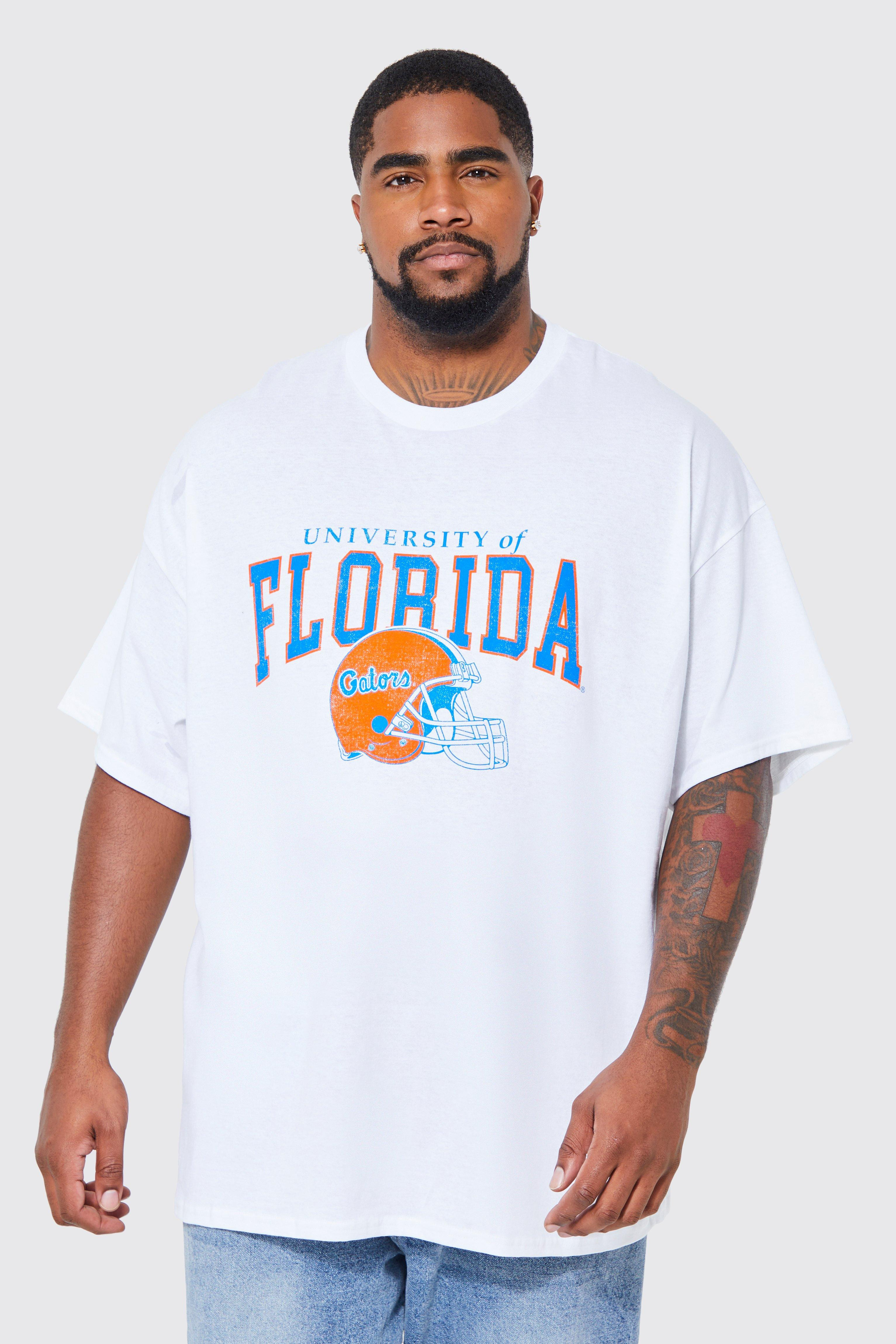 Plus Florida License T-shirt | boohooMAN (US & CA)