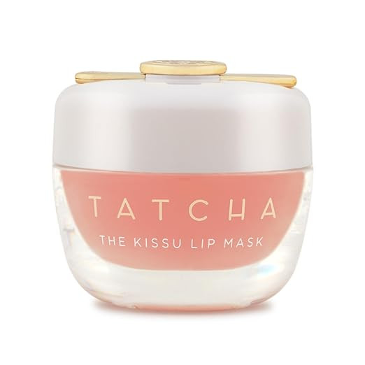 Tatcha Kissu Lip Mask | Overnight Lip Scrub Exfoliator to Plump and Hydrate Lips, 9.0 G | 0.32 oz | Amazon (US)