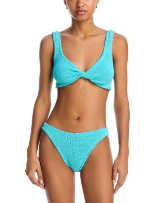 Hunza G Juno Crinkle Bikini Top & Bottoms Set  | Bloomingdale's Women Swimsuits & Cover-Ups | Bloomingdale's (US)