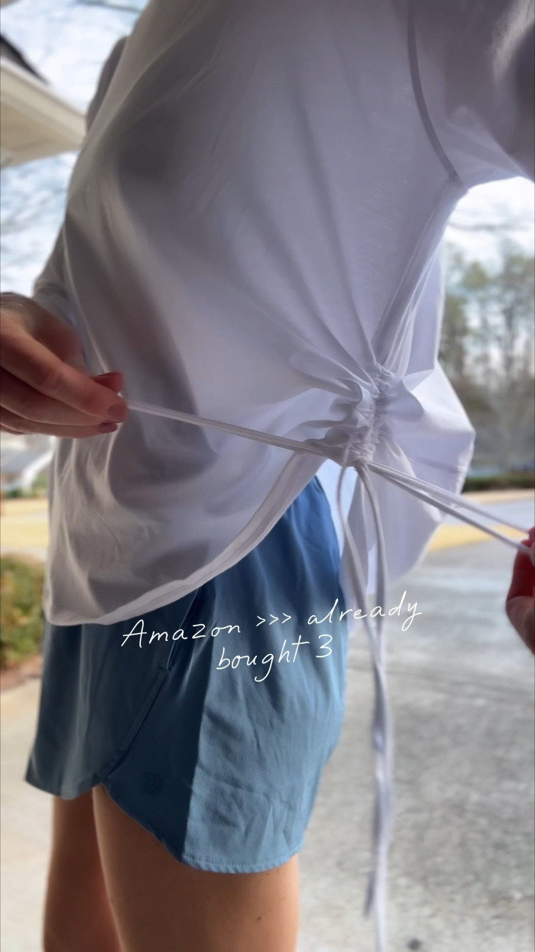 This is what I am talking about Amazon!! Elevated athleisure buys we will LIVE in! Feels and looks like a Nordstrom buy. $30! Size small! 