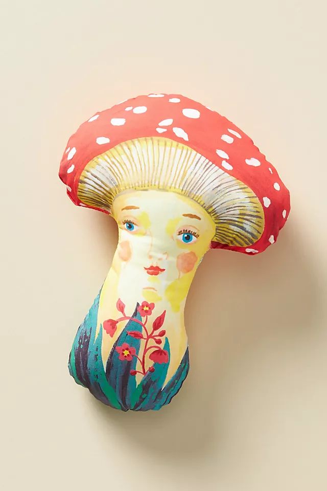 Nathalie Lete Plush Mushroom Doll | Anthropologie (US)