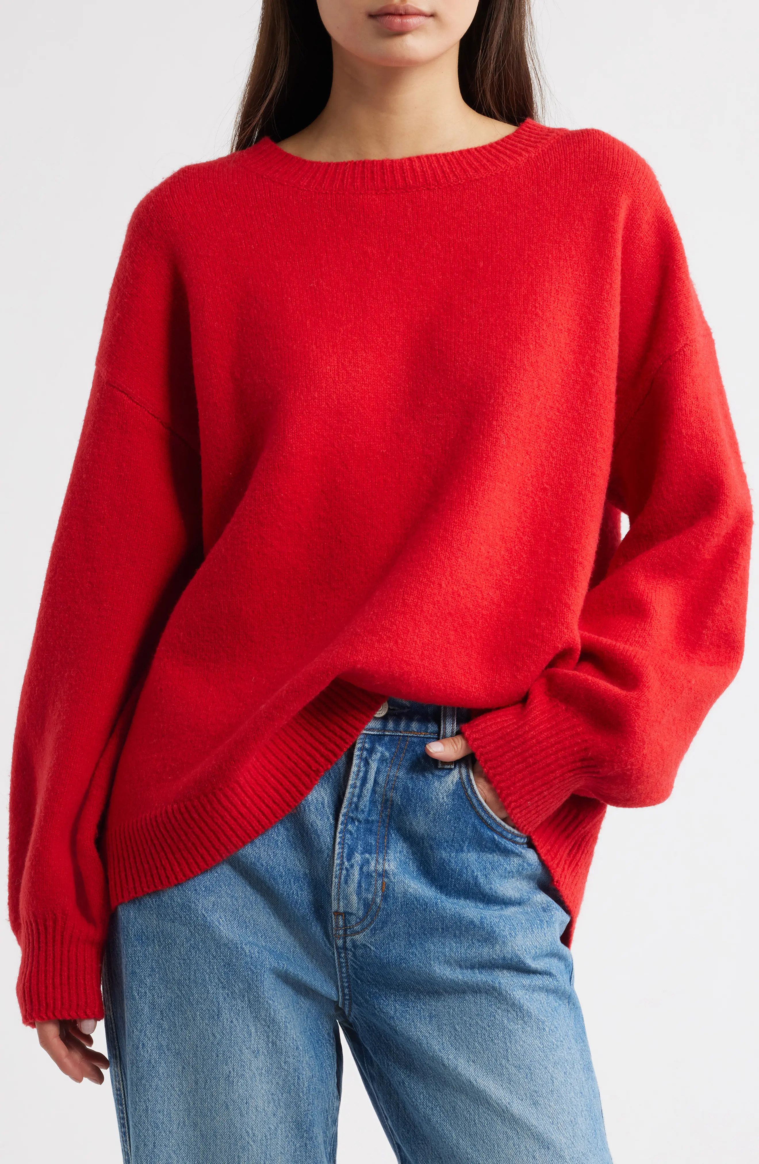 Princess Polly Ryanna Crewneck Sweater (Women) | Nordstrom | Nordstrom