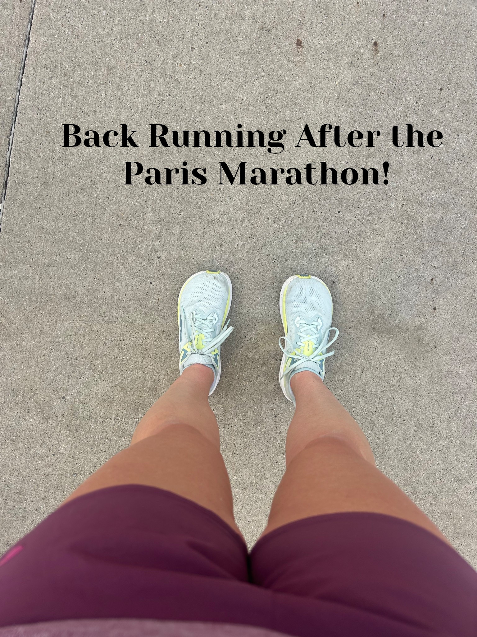 Took a short break post Paris Marathon from running. I was exhausted for about 10 days afterwards. Major jet lag 😮‍💨😴

Anyway, back at it! 🏃🏼‍♀️‍➡️
Got in a chilly evening run but felt GREAT the entire time!👏🏼👏🏼

Shoes: @altrarunning Torin 8s 
Shorts: @rabbit Tried n True 2.5” shorts

Running for fun for the next few weeks! 🎉

#runfit #eveningrun #runnerslife #postmarathon #chillvibes

#LTKdayinmylife #LTKfitnessgoals #LTKActive