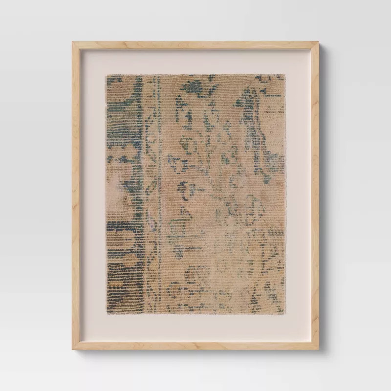 (Set of 2) 24" x 30" Textured Fabric Framed Wall Art - Threshold™ | Target