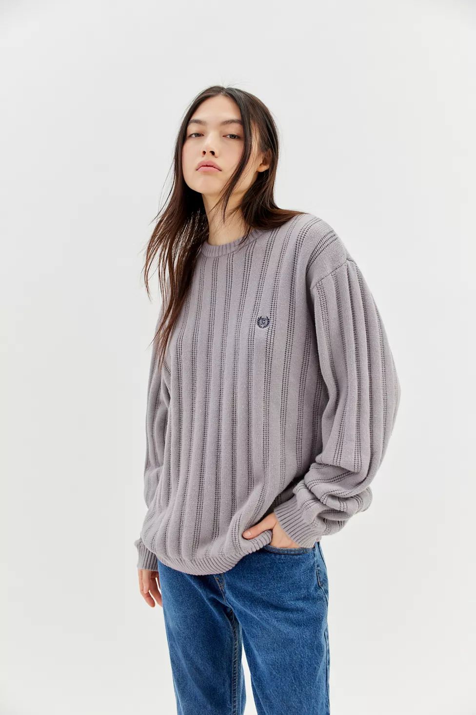 Urban Renewal Vintage Solid Oversized Sweater | Urban Outfitters (US and RoW)