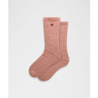 Unisex Fuzzy Crew Socks | Lululemon (US)