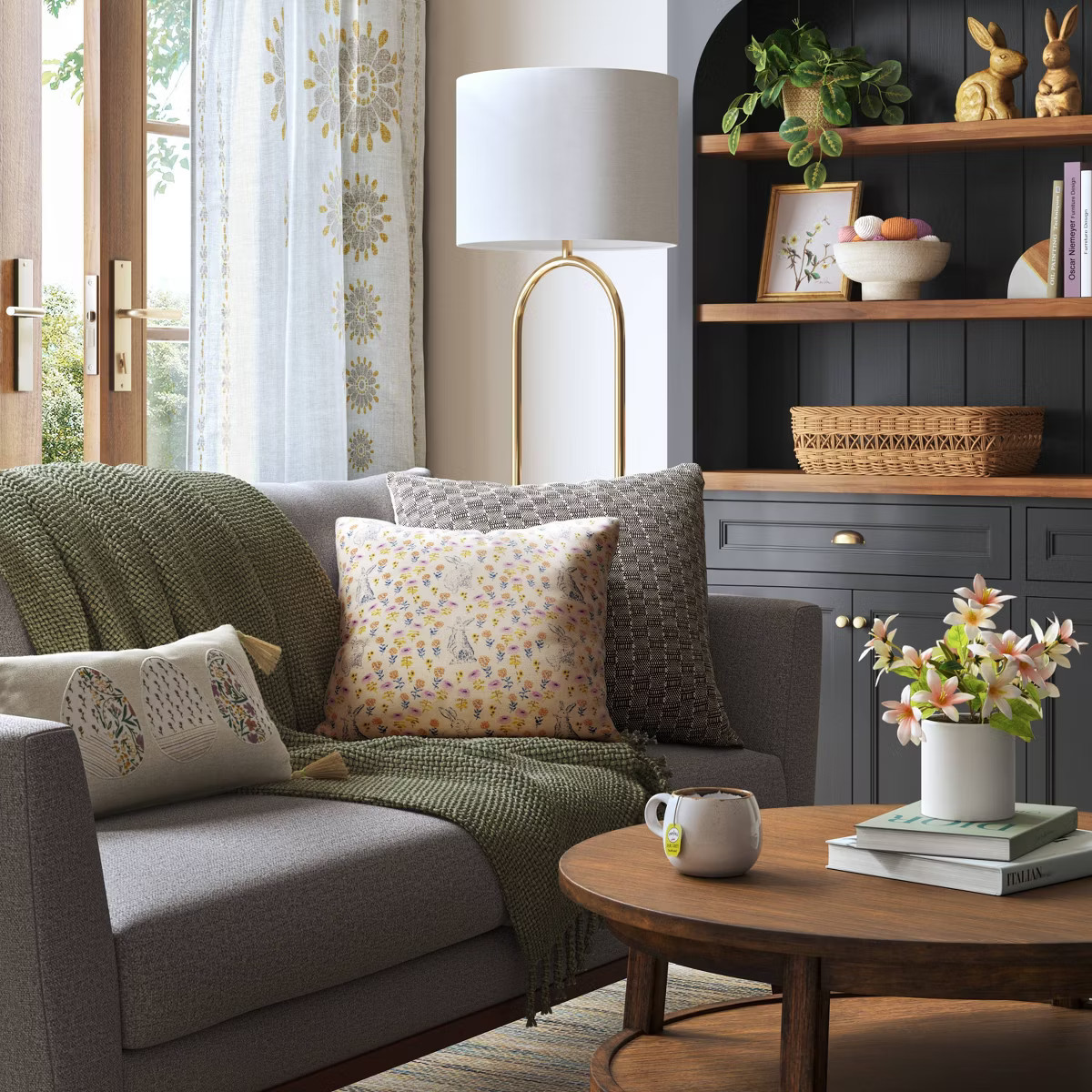 Oversized Textural Woven Square Throw Pillow - Threshold™ | Target