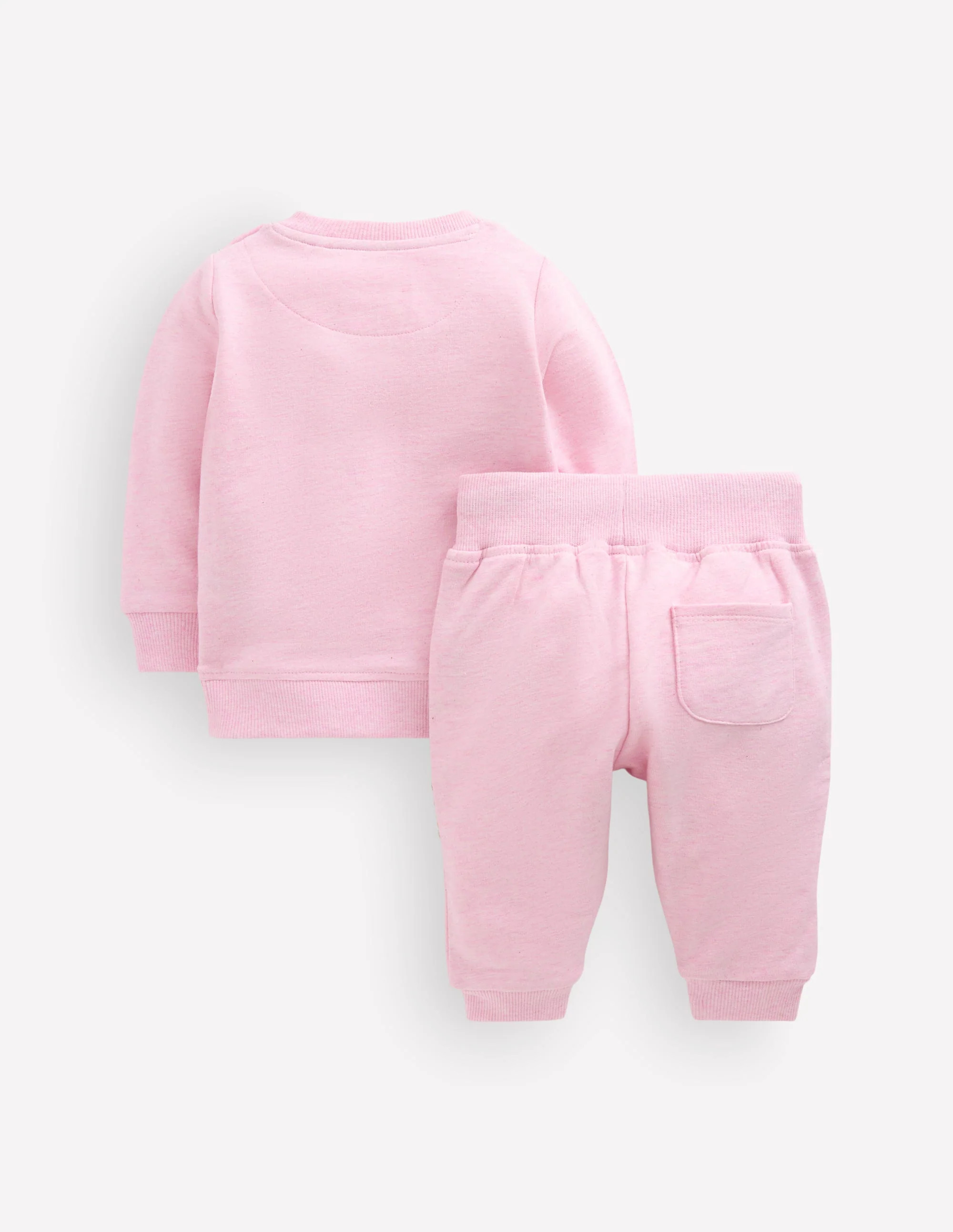 Appliqué Sweatshirt Set-Pale Pink Farm | Boden (US)