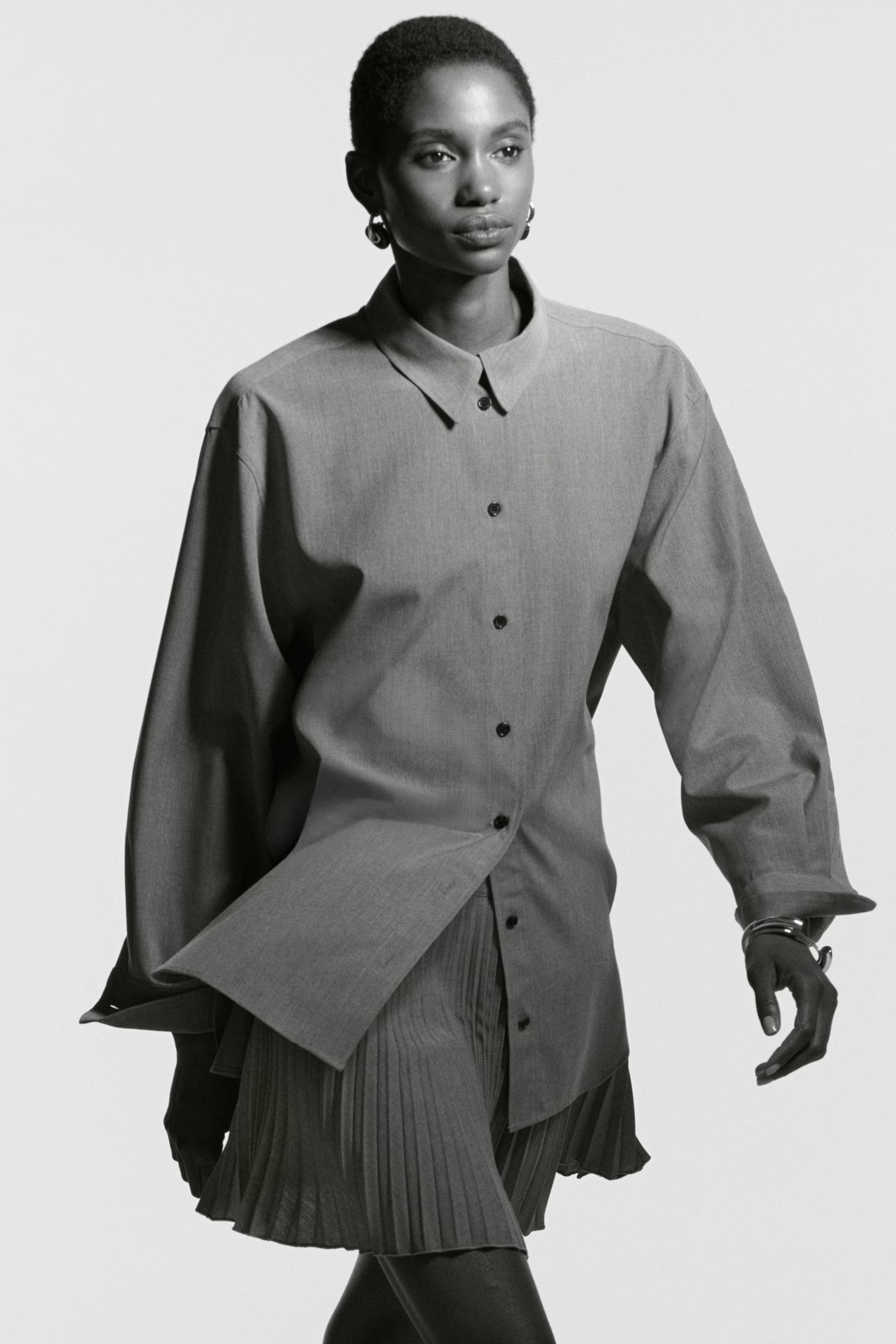 Pleated Mini Skort | H&M (US + CA)