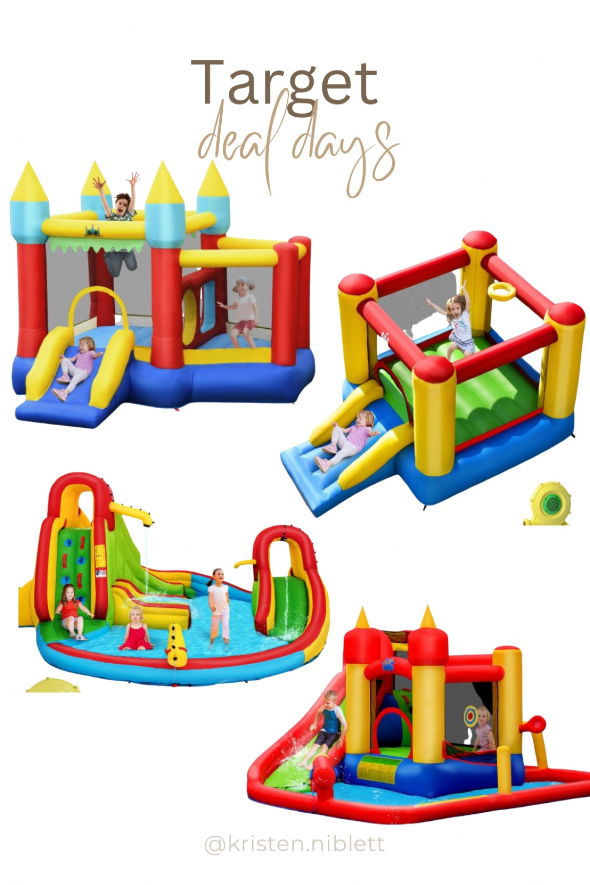Target Deal Days // save up to 50% off on kids toys. 

Bounce house. Water slide. Ball pit. Blow up house  

#LTKsalealert #LTKSeasonal #LTKHoliday