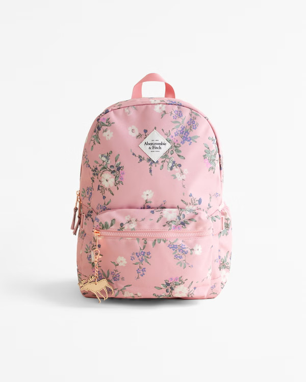 girls logo backpack | girls accessories & perfume | Abercrombie.com | Abercrombie & Fitch (US)