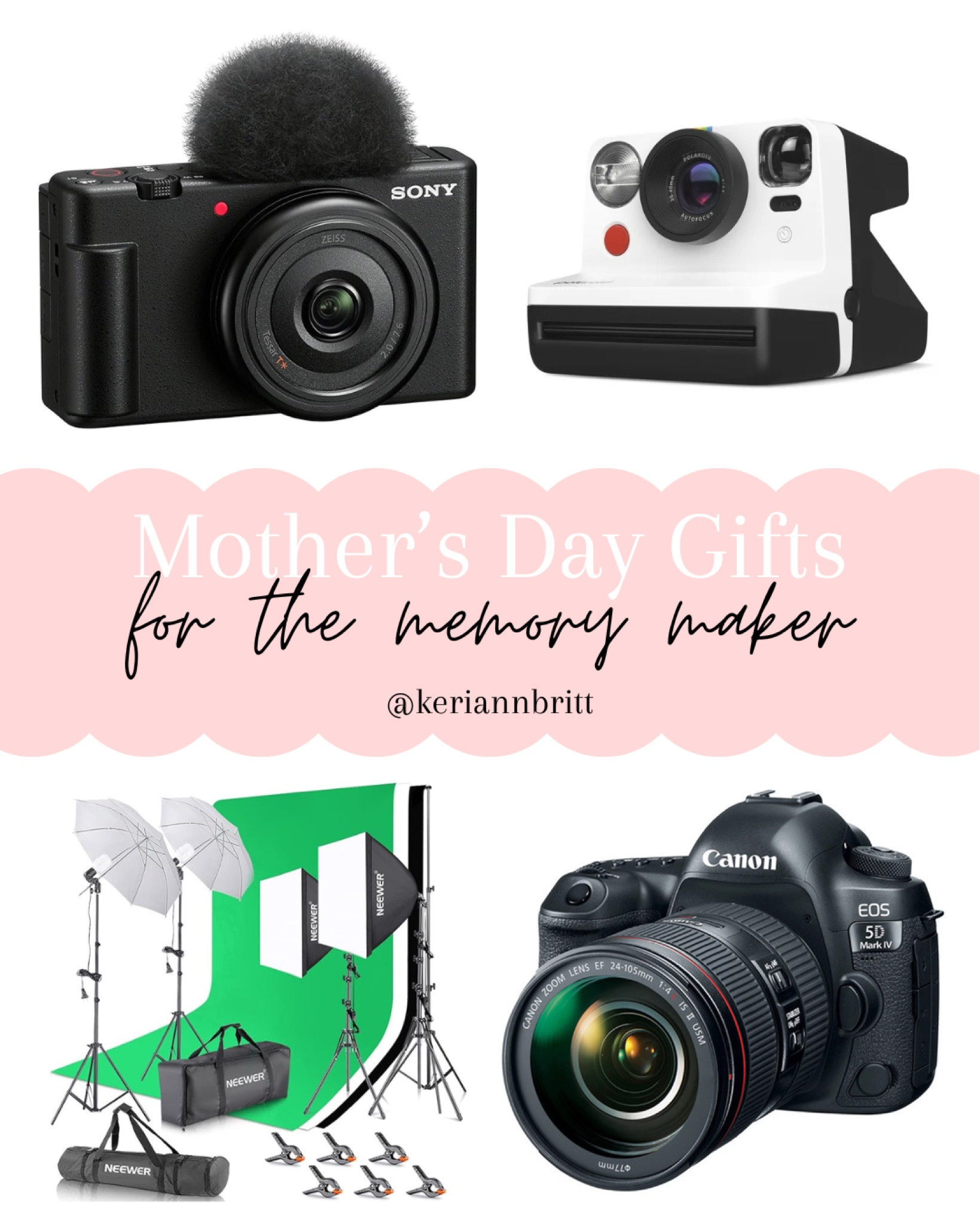 Mother’s Day Gift Guide 2024 - For The Memory Maker

Mother’s Day gift idea / gifts for mom / unique gift idea / trendy gift idea / spring gifts / summer gifts / luxury gifts 

#LTKfamily #LTKGiftGuide #LTKsalealert