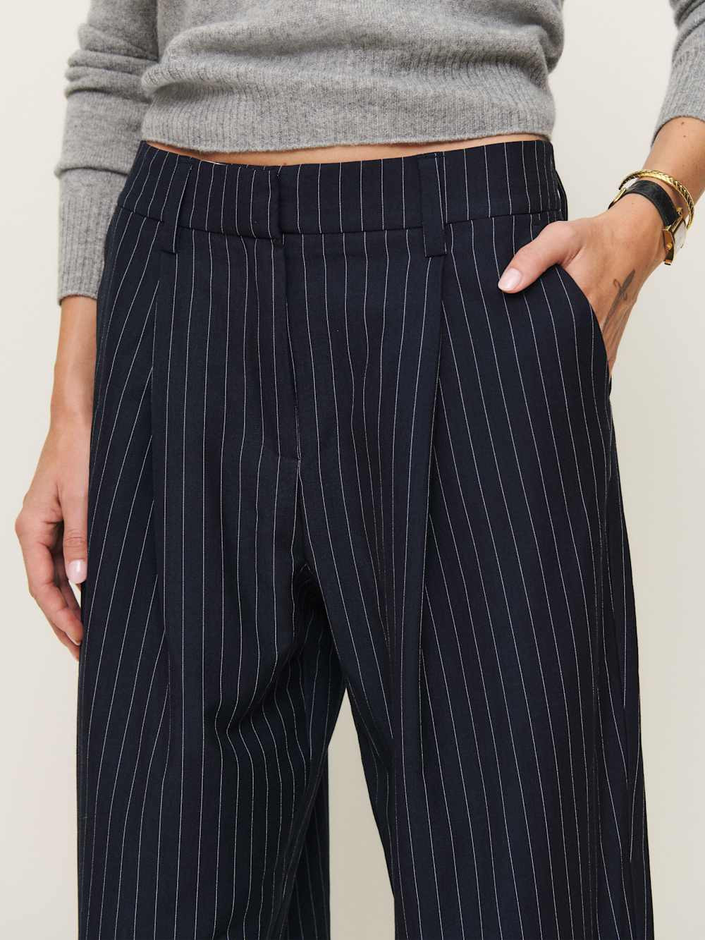 Alex Mid Rise Pant | Reformation (Global)