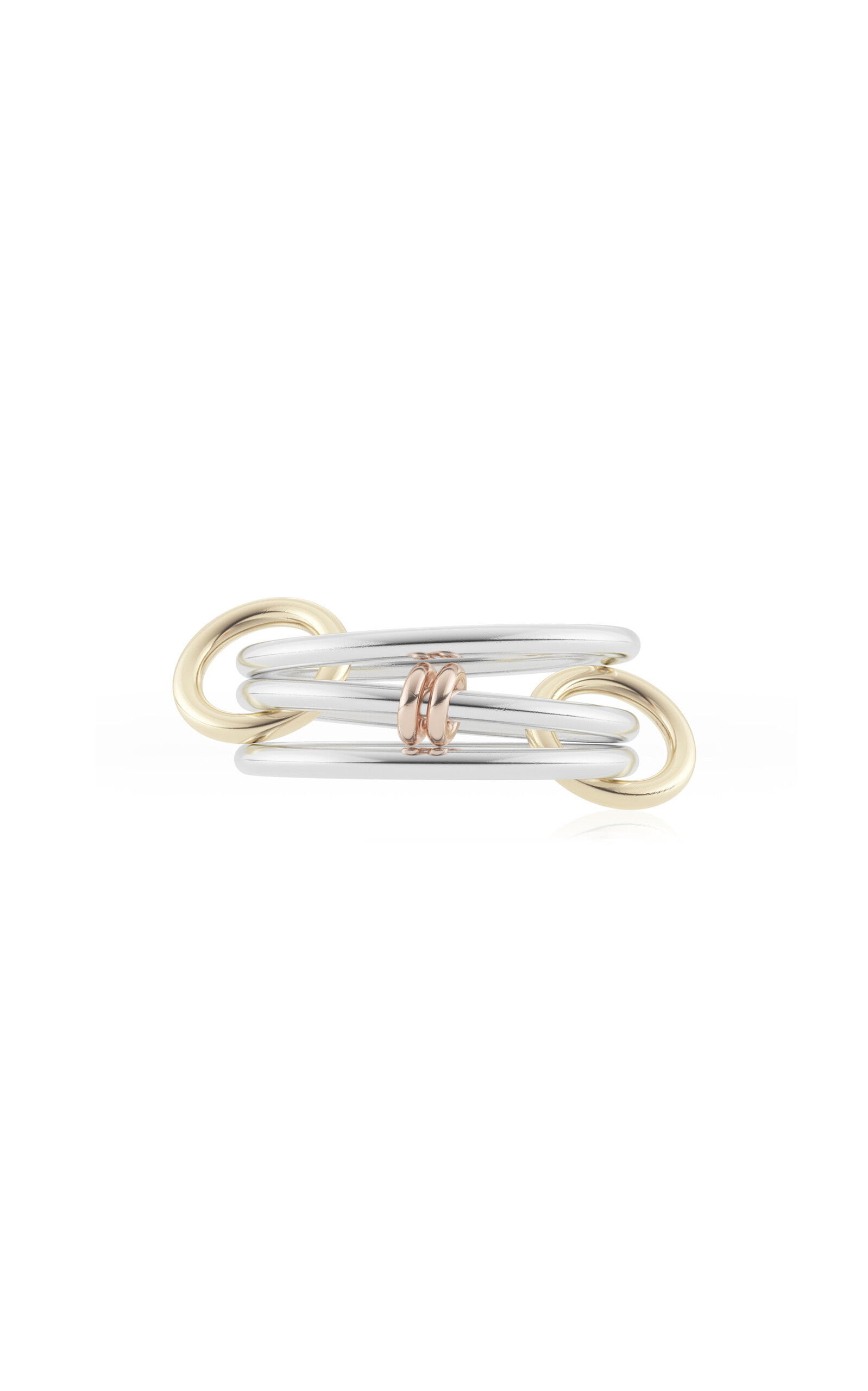 Spinelli Kilcollin - Acacia 18K Yellow Gold; Sterling Silver Ring - Multi - US 7 - Moda Operandi - Gifts For Her | Moda Operandi (Global)