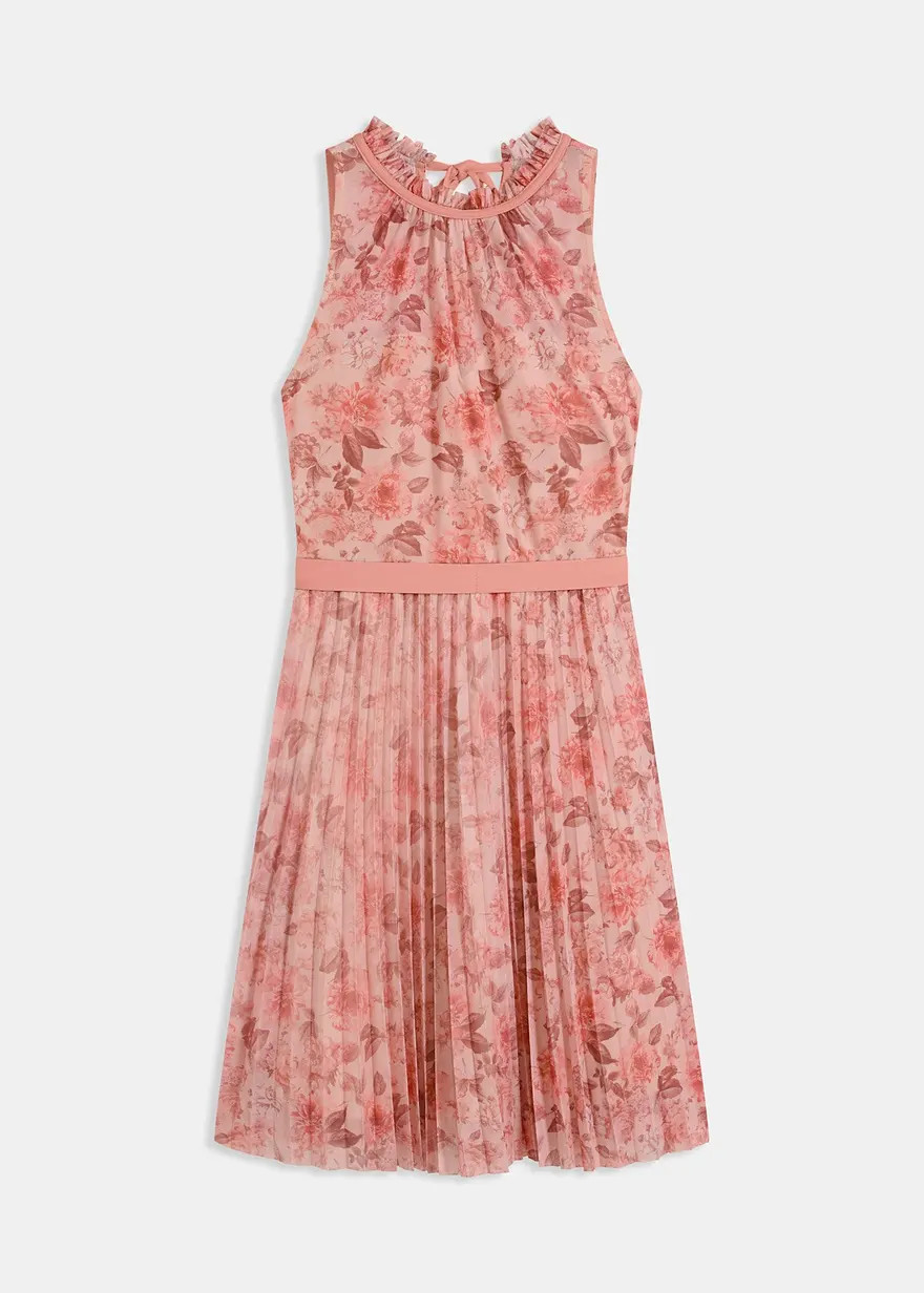 Romantisch und feminin: Minikleid aus feinem Tüll mit Plissee-Rock | Bonprix DE