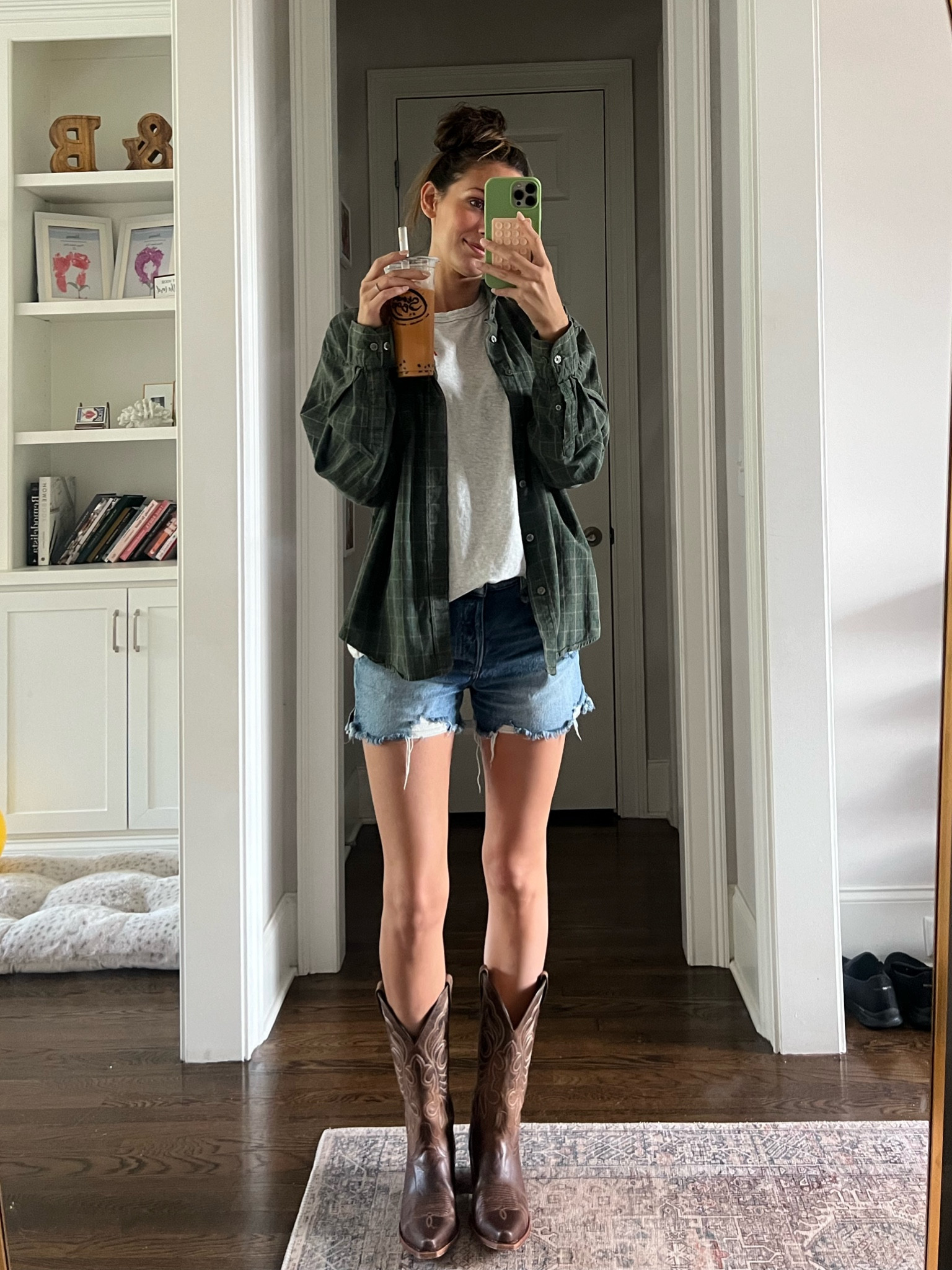 Flannel is my dads from ages ago :) 