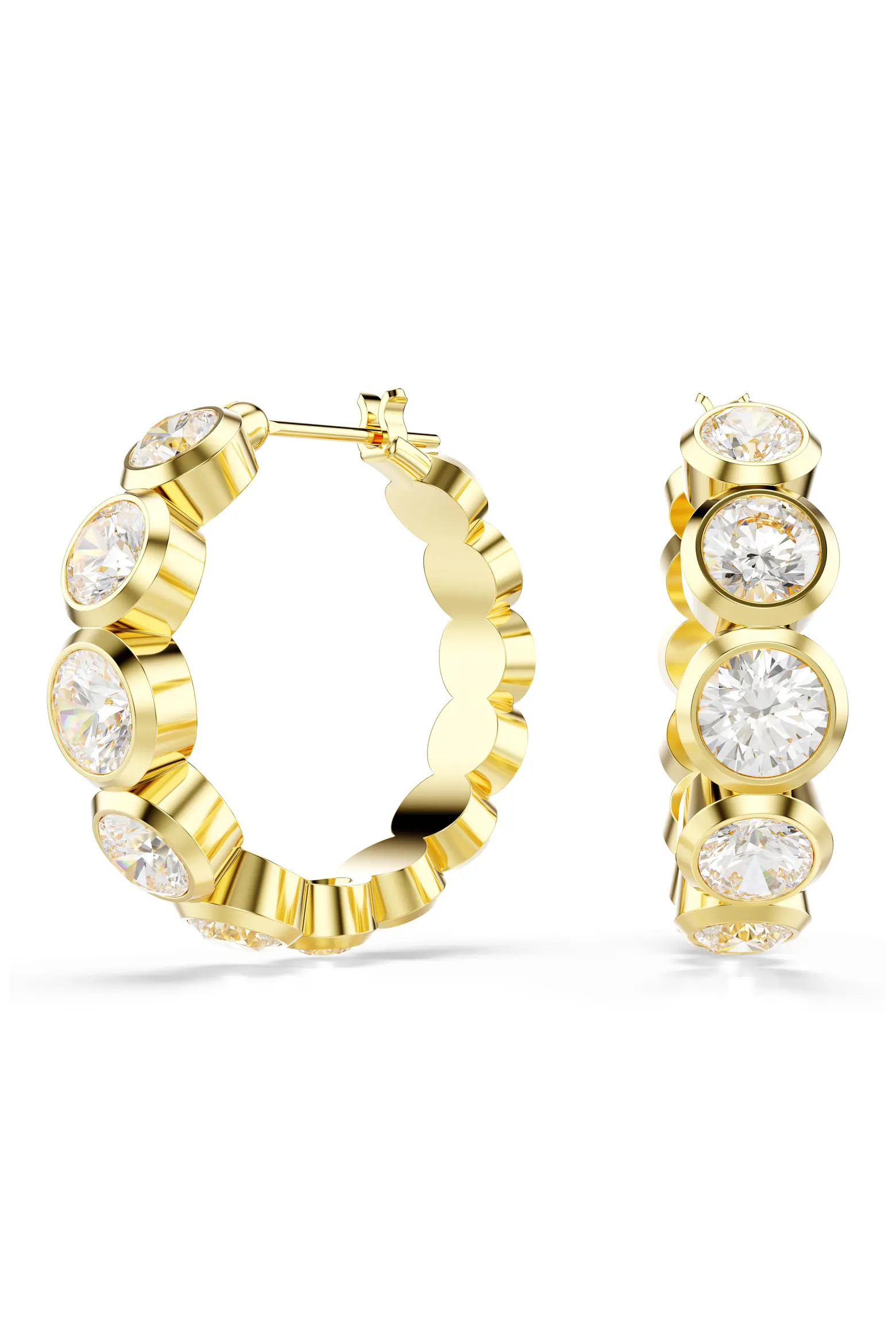 Swarovski Imber Crystal Hoop Earrings (Women) | Nordstrom | Nordstrom