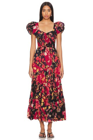 Sundrenched Short Sleeve Maxi Dress
                    
                    Free People | Revolve Clothing (Global)