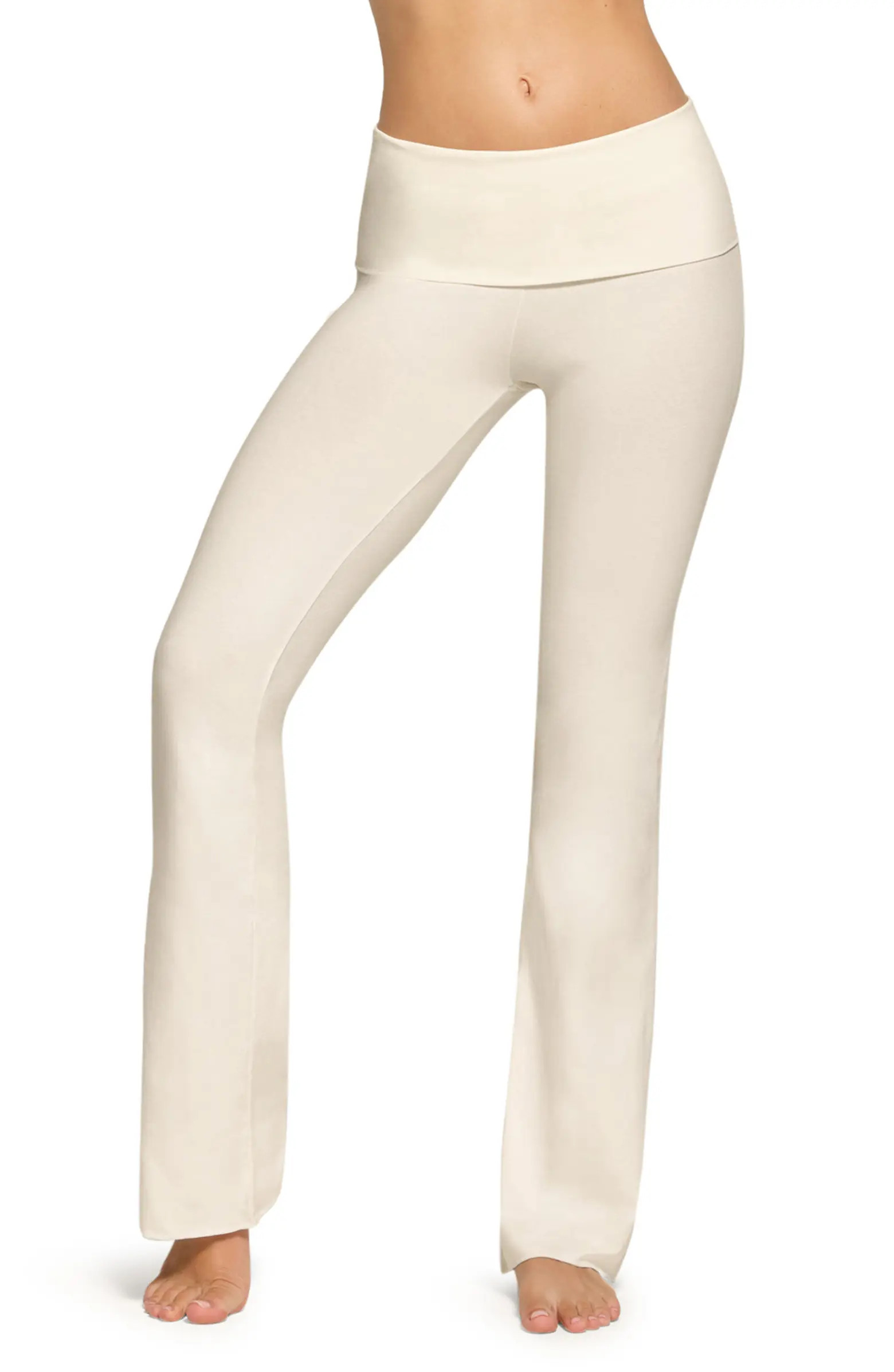 SKIMS Stretch Cotton Jersey Foldover Pants | Nordstrom | Nordstrom