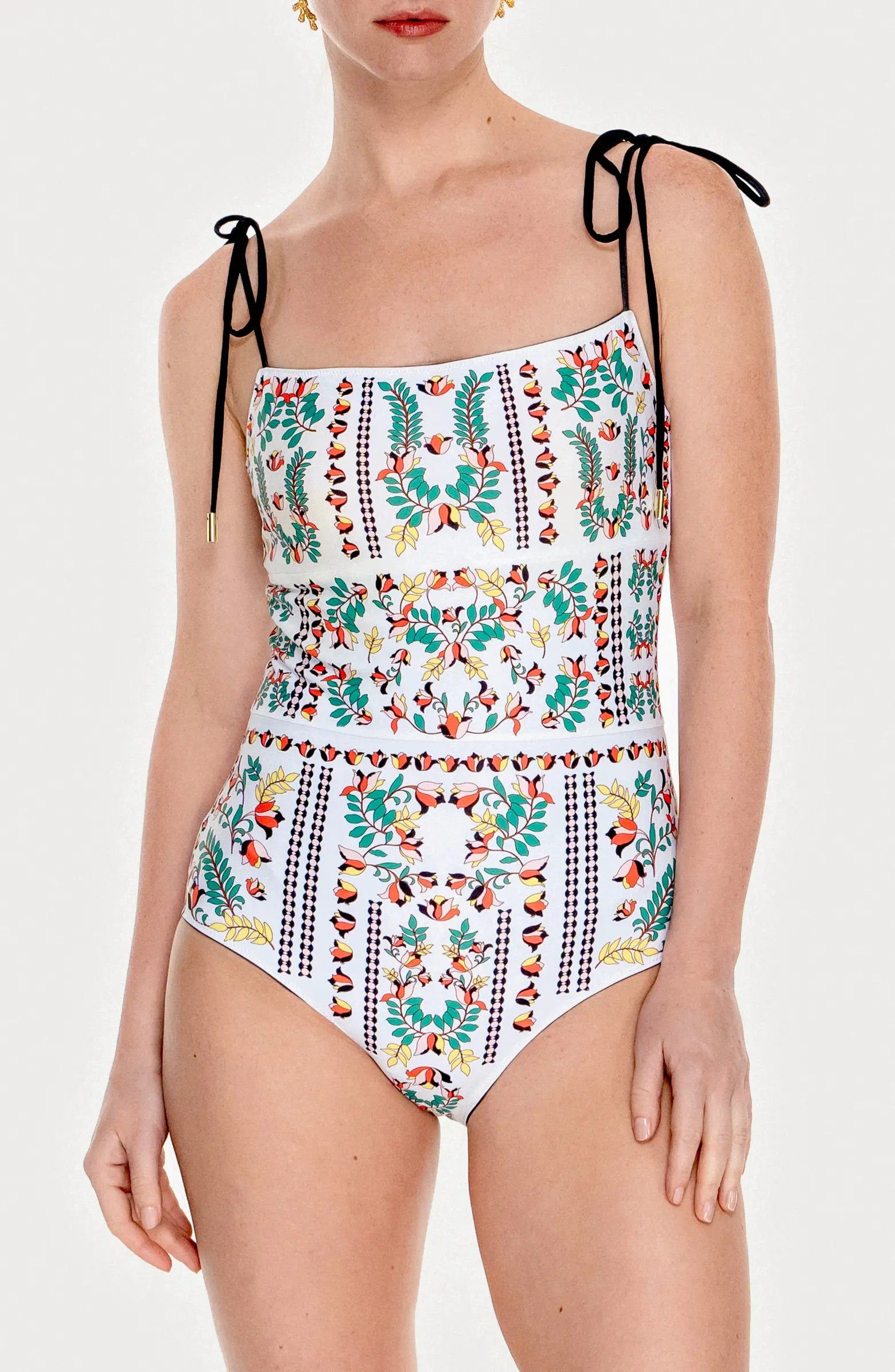 Midnight Garden Reversible One-Piece Swimsuit | Nordstrom