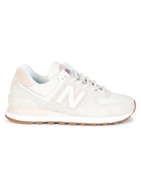 New Balance Women's 574 Suede Sneakers on SALE | Saks OFF 5TH | Saks Fifth Avenue OFF 5TH