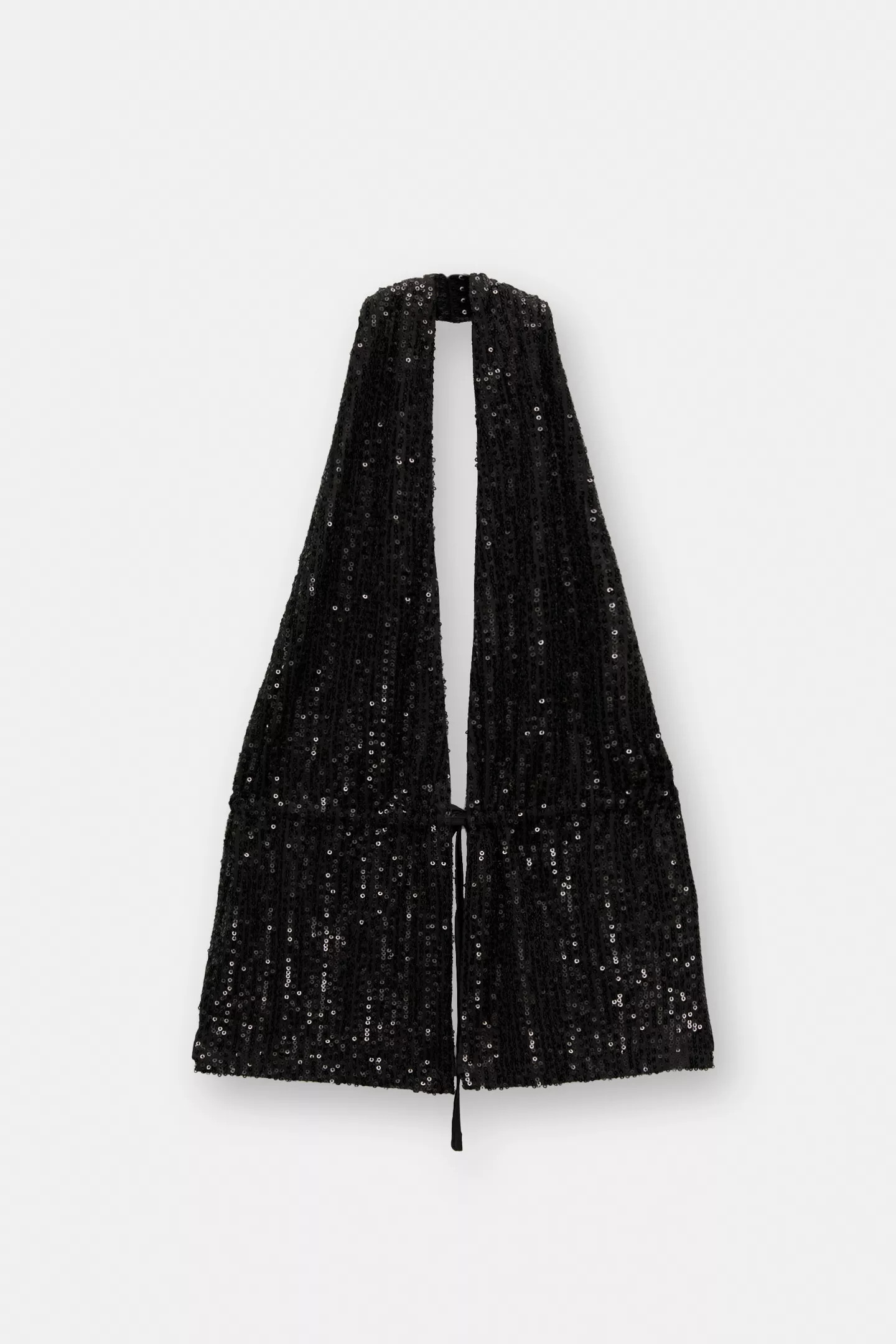 Sequinned halter neck top | PULL and BEAR UK