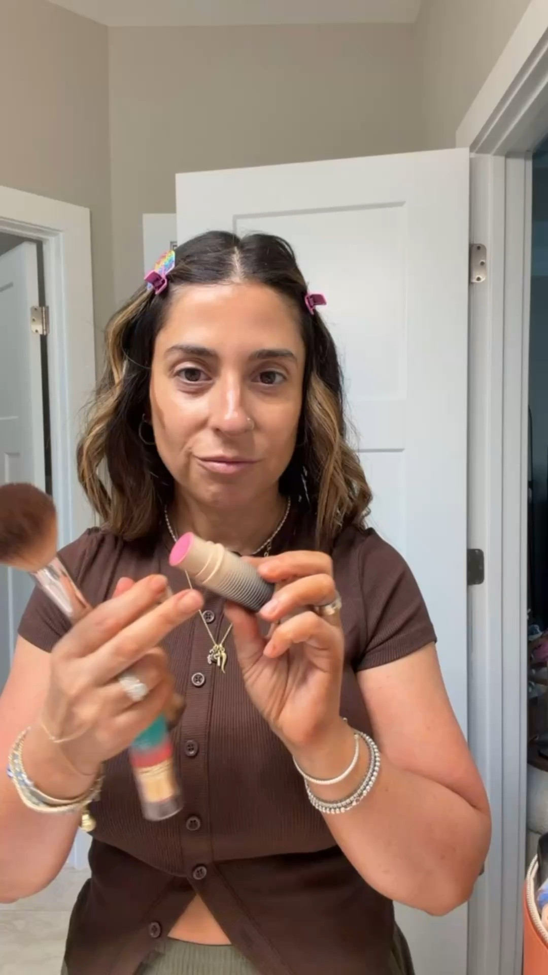 If you want a gorgeous glow for a great price, this is the makeup stick you need. This is honestly so similar to the more expensive version, I can’t get over it. The way this glides on my skin is so nice, I’m completely obsessed. 
Makeup finds, affordable makeup

#LTKBeauty #LTKPetite #LTKMidsize