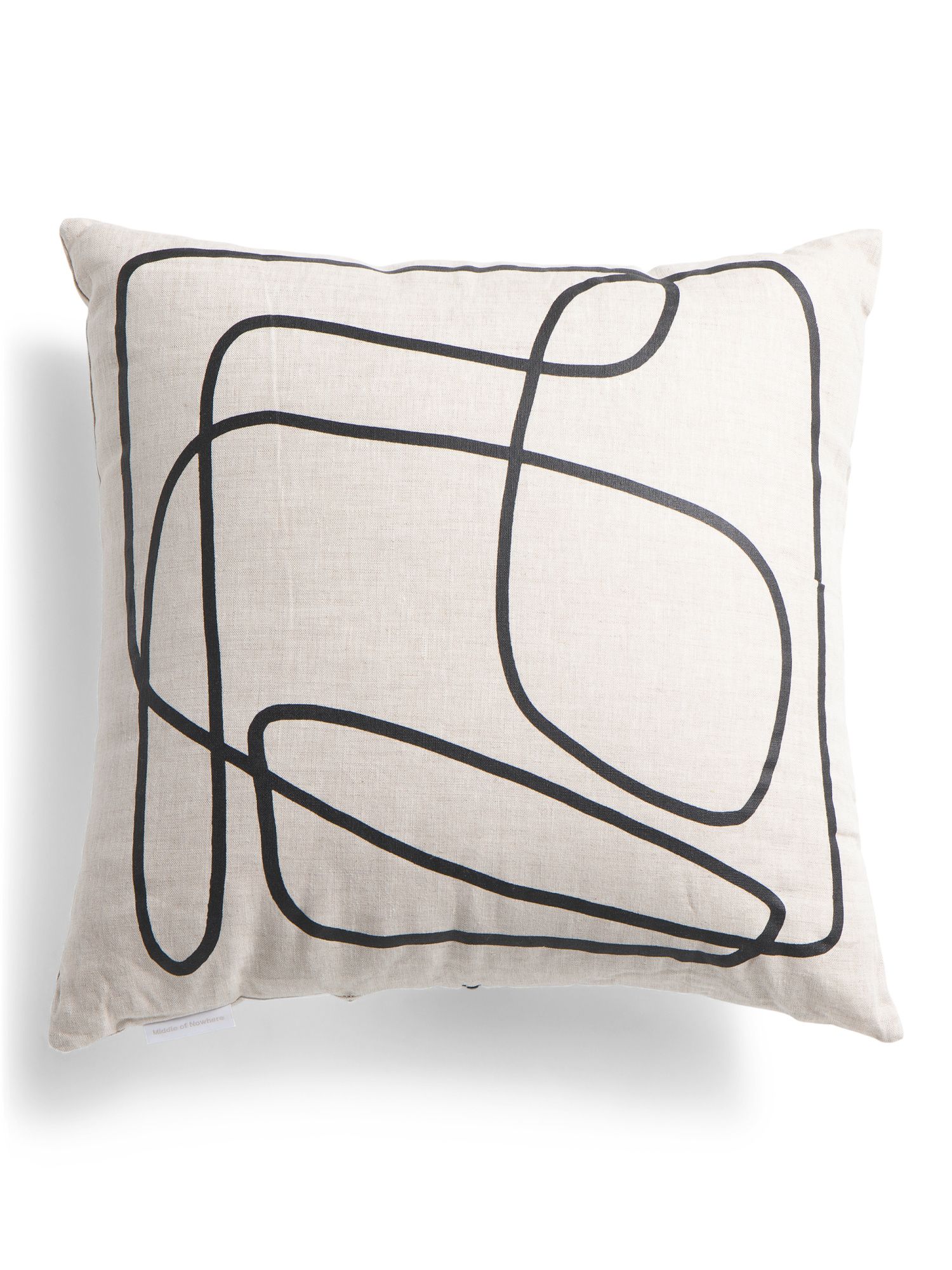 20x20 Linen Peridot Pillow | TJ Maxx