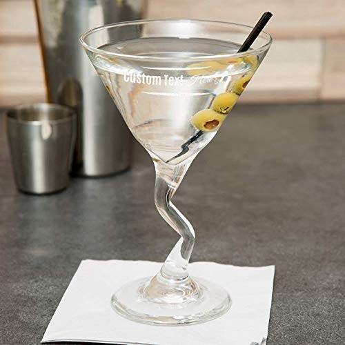 Personalized Z-Stems Martini Glasses - Classic Z Stem Glasses for Home Parties - Great Addition t... | Amazon (US)
