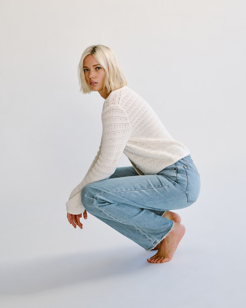 High Rise 90s Relaxed Jean | Abercrombie & Fitch (US)