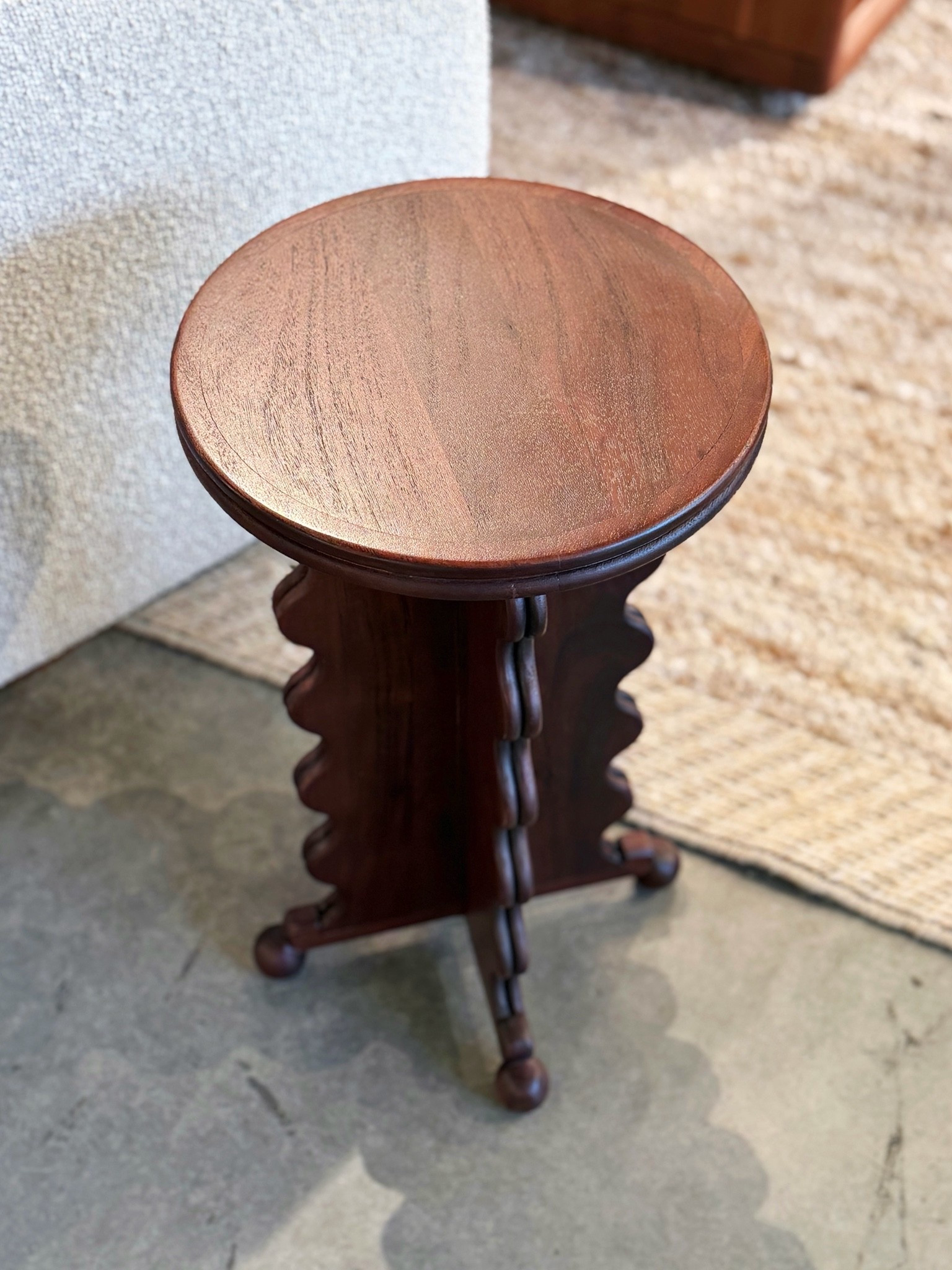 Spotted the cutest new accent table at West Elm! 😍 The Pierce & Ward Scalloped Drink Table has the most charming scalloped detailing and such a unique, vintage-inspired feel. 🤎 I love how a small piece like this can add so much personality and character to a room. I’ve linked it in my LTK! 💫 @west elm #accenttable #sidetable #homeaccent

#LTKHome #LTKSaleAlert