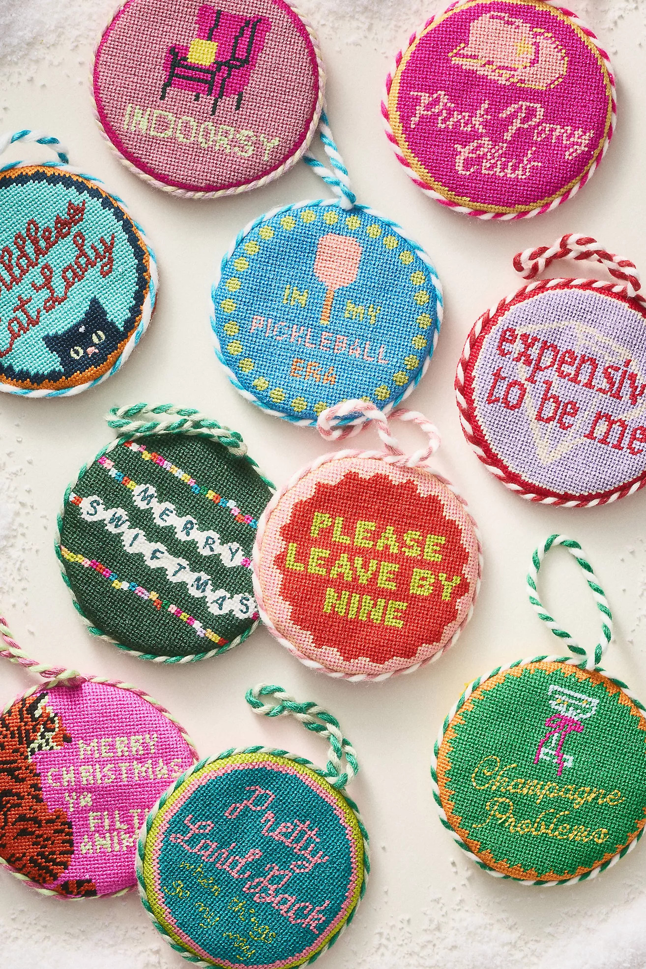 Furbish Studio Needlepoint Ornament | Anthropologie (US)