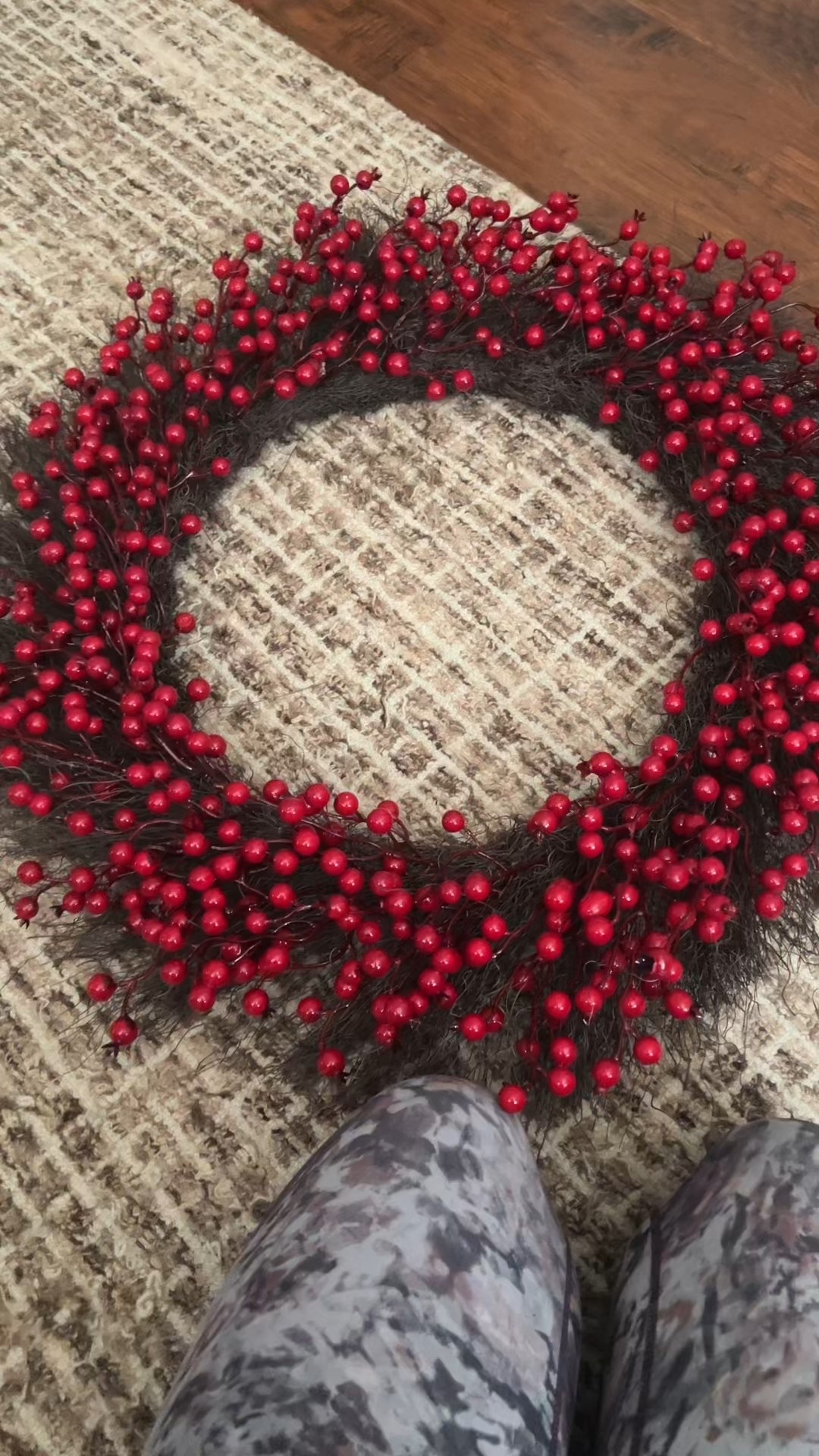 Sprucing up my berry wreath
#frontdoordecor
#christmaswreath
#berrywreath

#LTKHoliday #LTKSeasonal #LTKHome