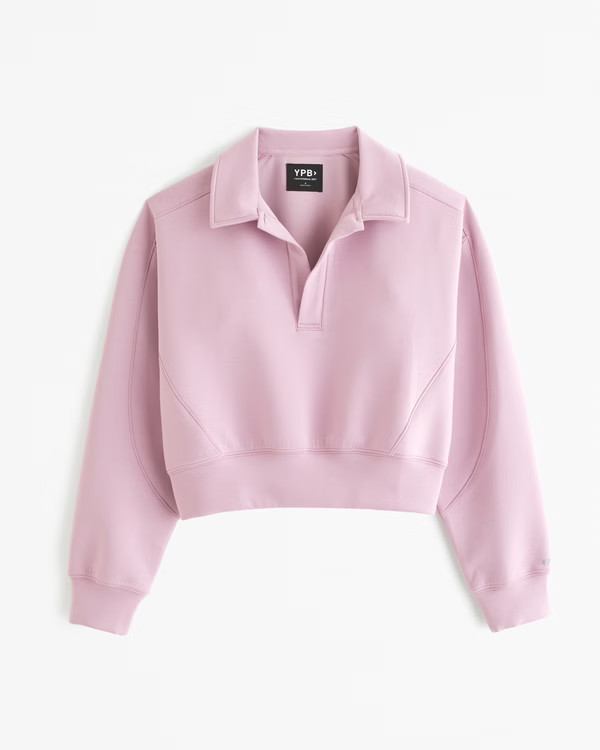 YPB neoKNIT Polo Sweatshirt | Abercrombie & Fitch (US)