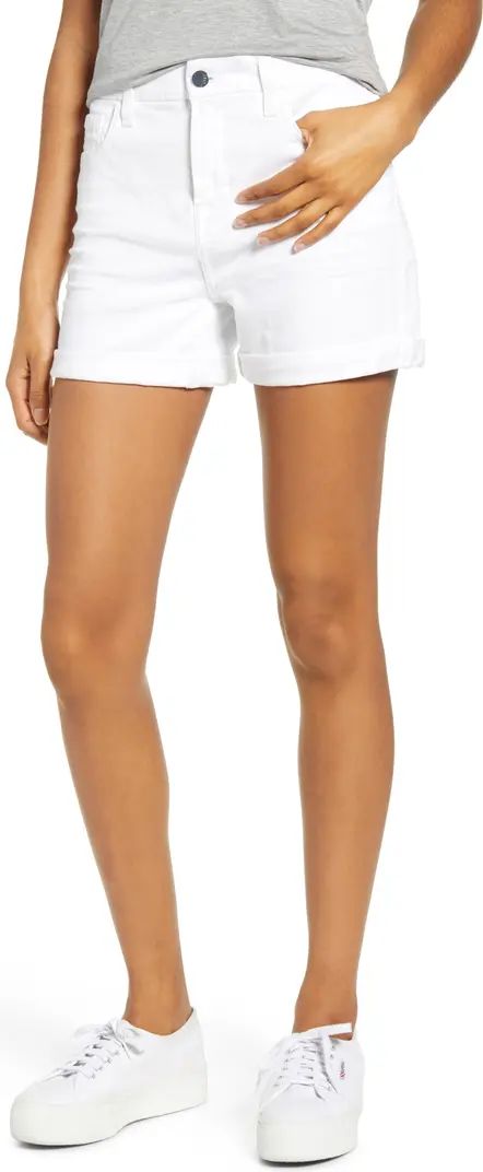 JEN7 by 7 For All Mankind Roll Cuff Denim Shorts | Nordstrom | Nordstrom