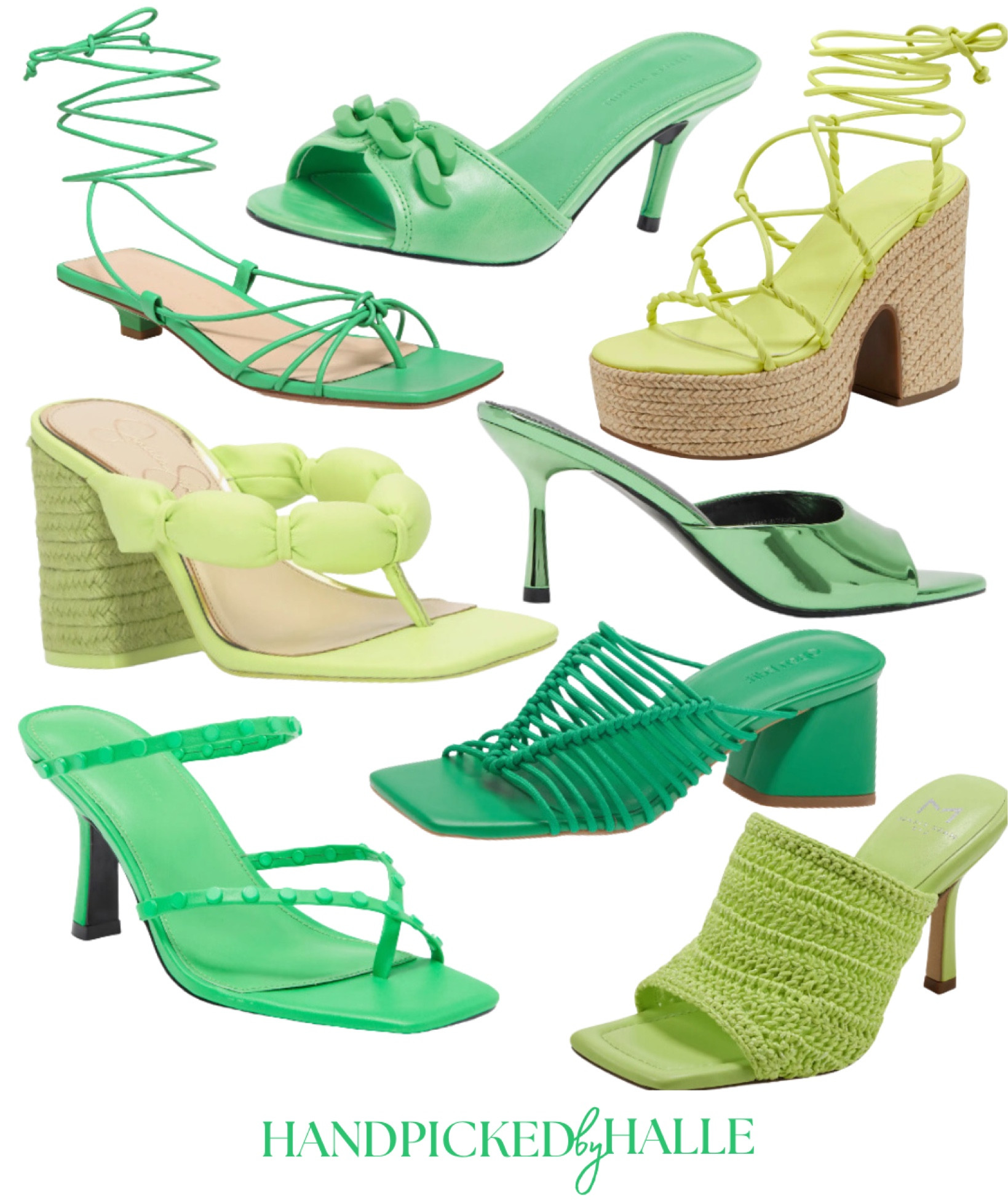 GREEN HEELS💚 ALL ON SALE!